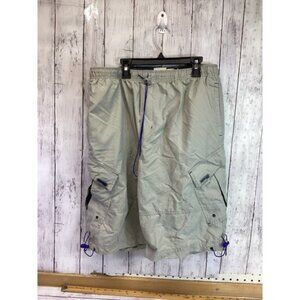 Goth y2k indie normcore gorpcore fisherman OTBSURE Nylon Cargo shorts Medium